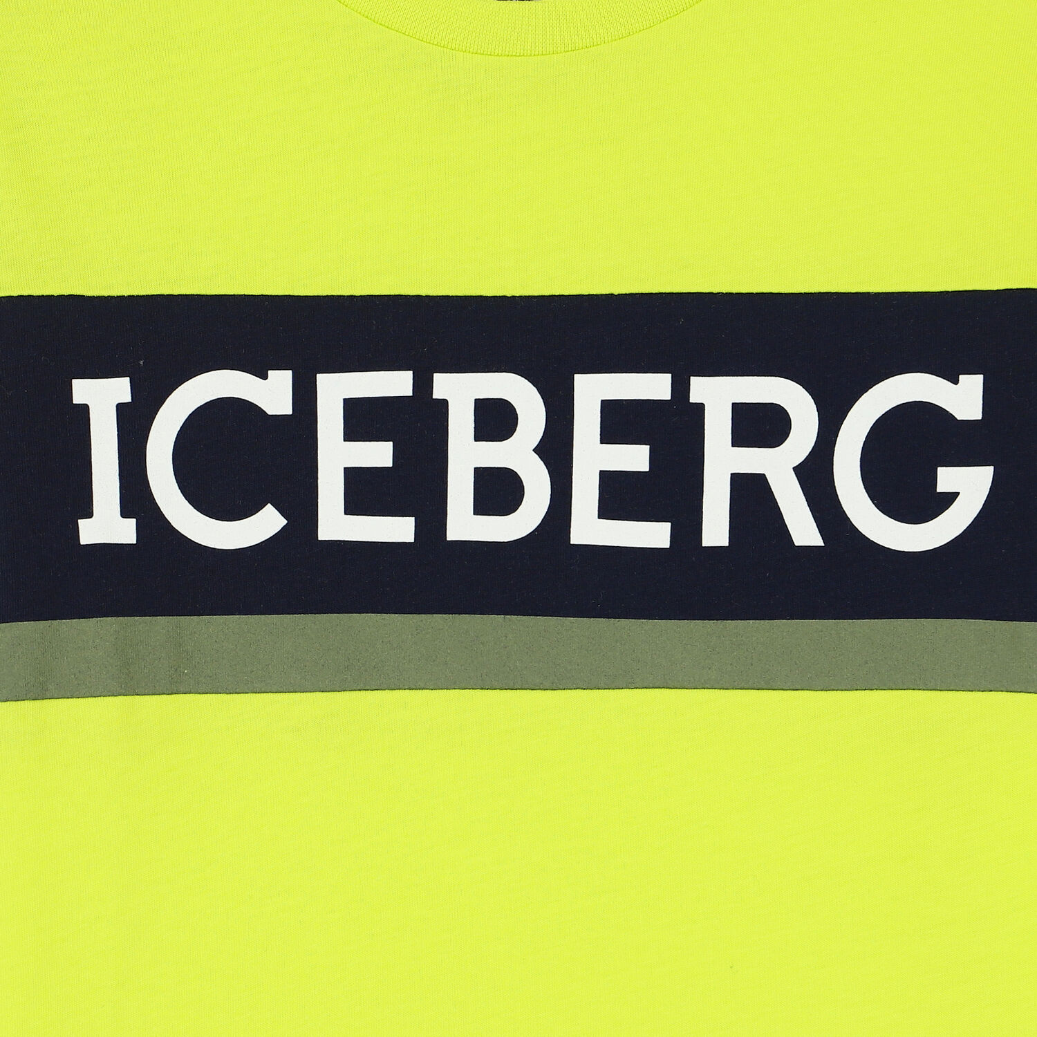 تيشيرت بالشعار باللون الأخضر نيون للأولاد, 1, hi-res