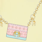 تيشيرت بالشعار باللون الأصفر للبنات, 3, hi-res