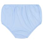 فستان بولو دب من القطن باللون الأزرق للبنات الصغار, 1, hi-res