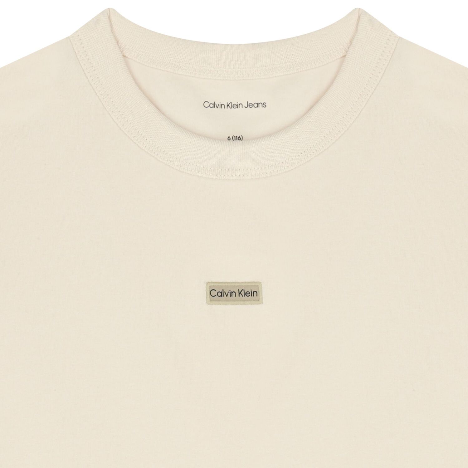 Girls Ivory Logo T-Shirt, 1, hi-res