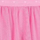 Girls Pink Logo Mesh Skirt , 1, hi-res
