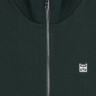 Boys Green Logo Zip Up Top, 1, hi-res