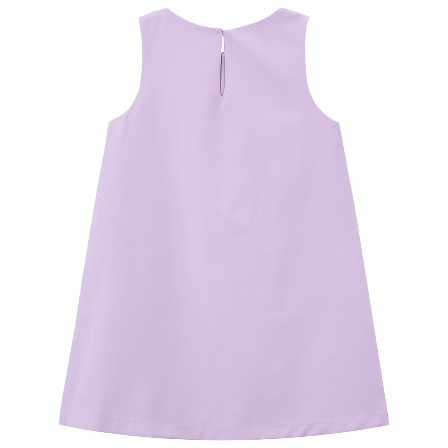 Girls Lilac Flower Dress, 2, hi-res