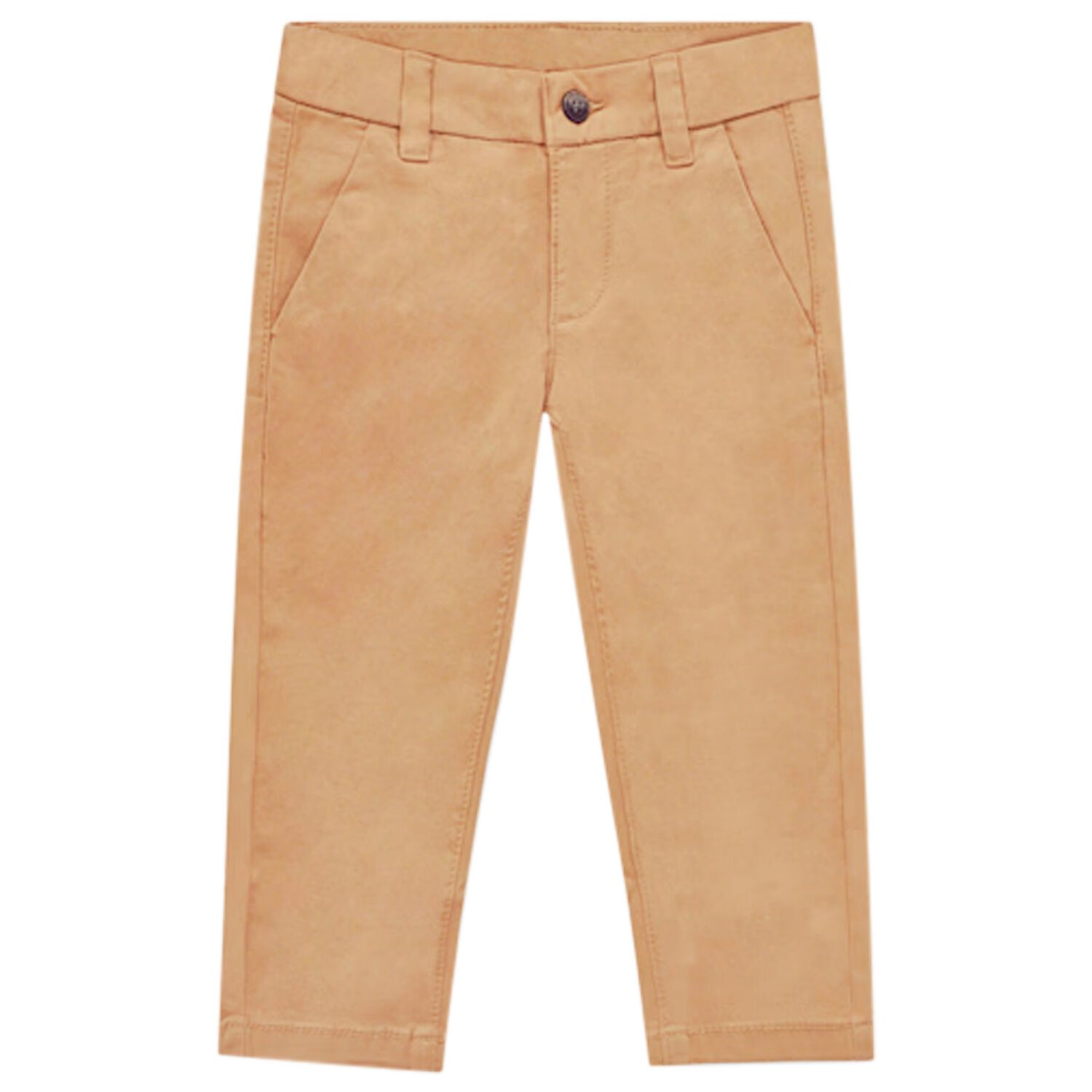 Younger Boys Beige Trousers, 3, hi-res