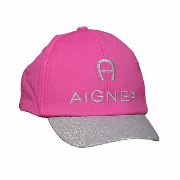 Girls Pink & Silver Cap