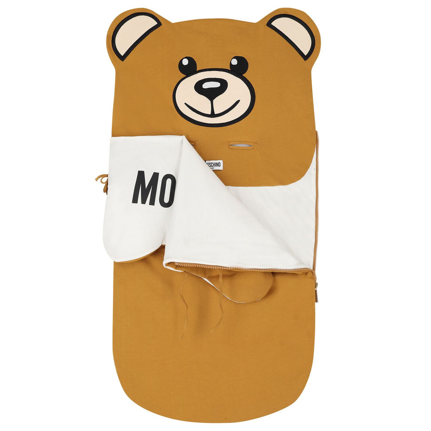 عش أطفال بشعار الدب تيدي باللون البيج, 1, hi-res image number null