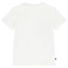 طقم دنجري من قماش دينم  باللون الأزرق للأطفال, 1, hi-res