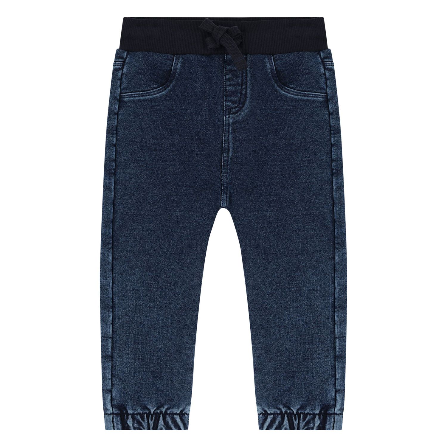 طقم بنطلون اولاد بالشعار بطبعه تيدى بير باللون العاجى و الازرق , 1, hi-res