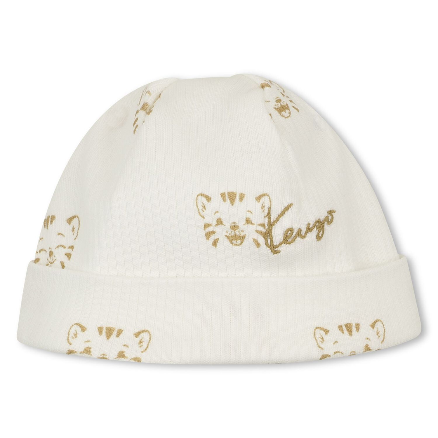 Ivory & Beige Tiger Logo Babygrow Gift Set, 1, hi-res
