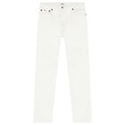 Boys White Denim Jeans, 1, hi-res