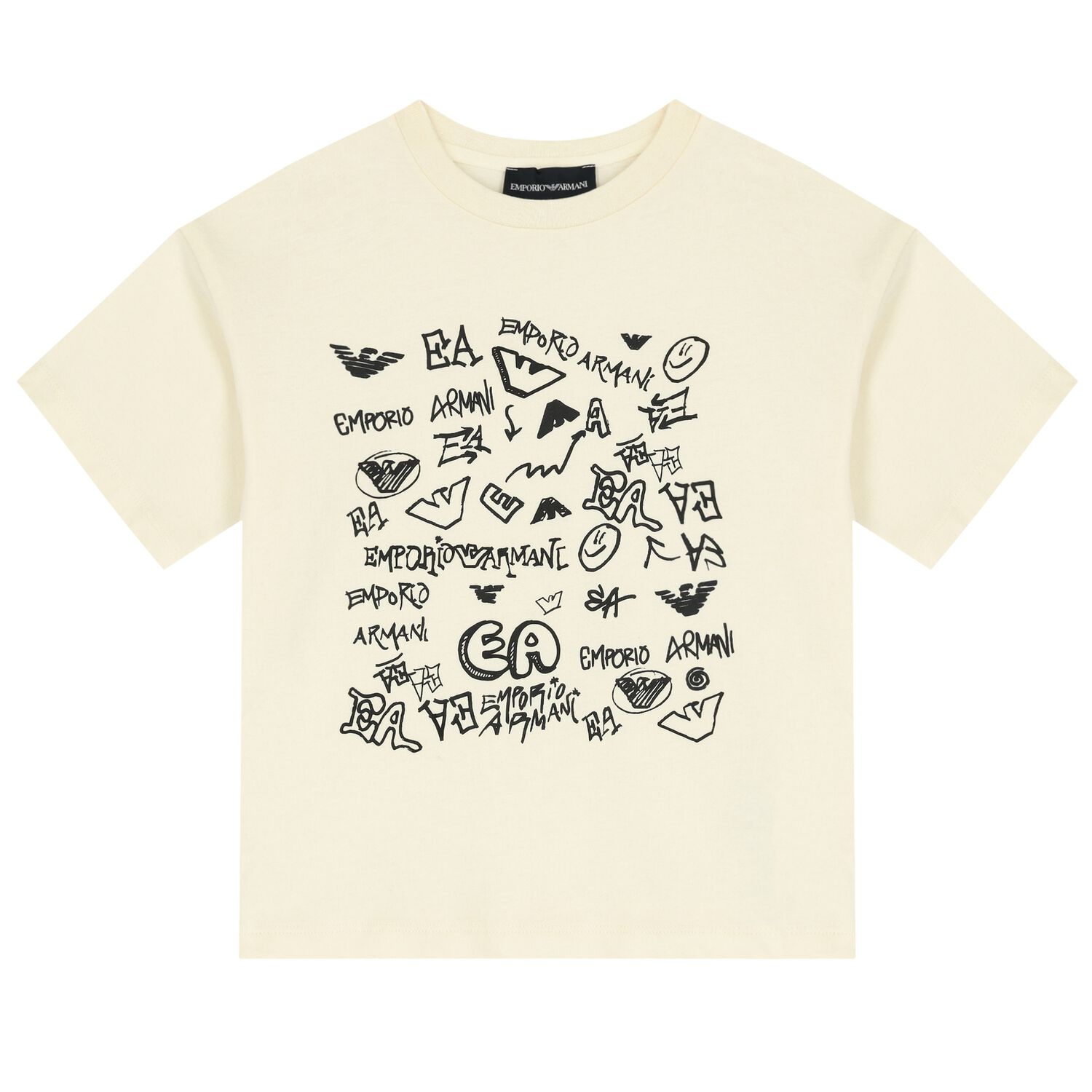 Boys Ivory Logo T-Shirt, 1, hi-res image number null