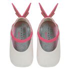 Baby Girls Pink Glitters Butterfly Shoes, 1, hi-res