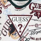 Boys White & Burgundy Logo T-Shirt, 4, hi-res