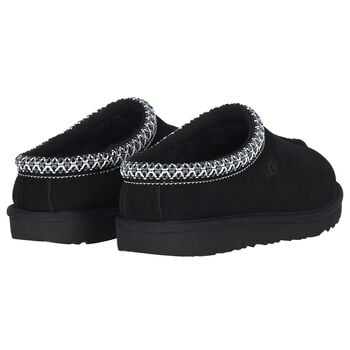 Black Tasman II Suede Mules