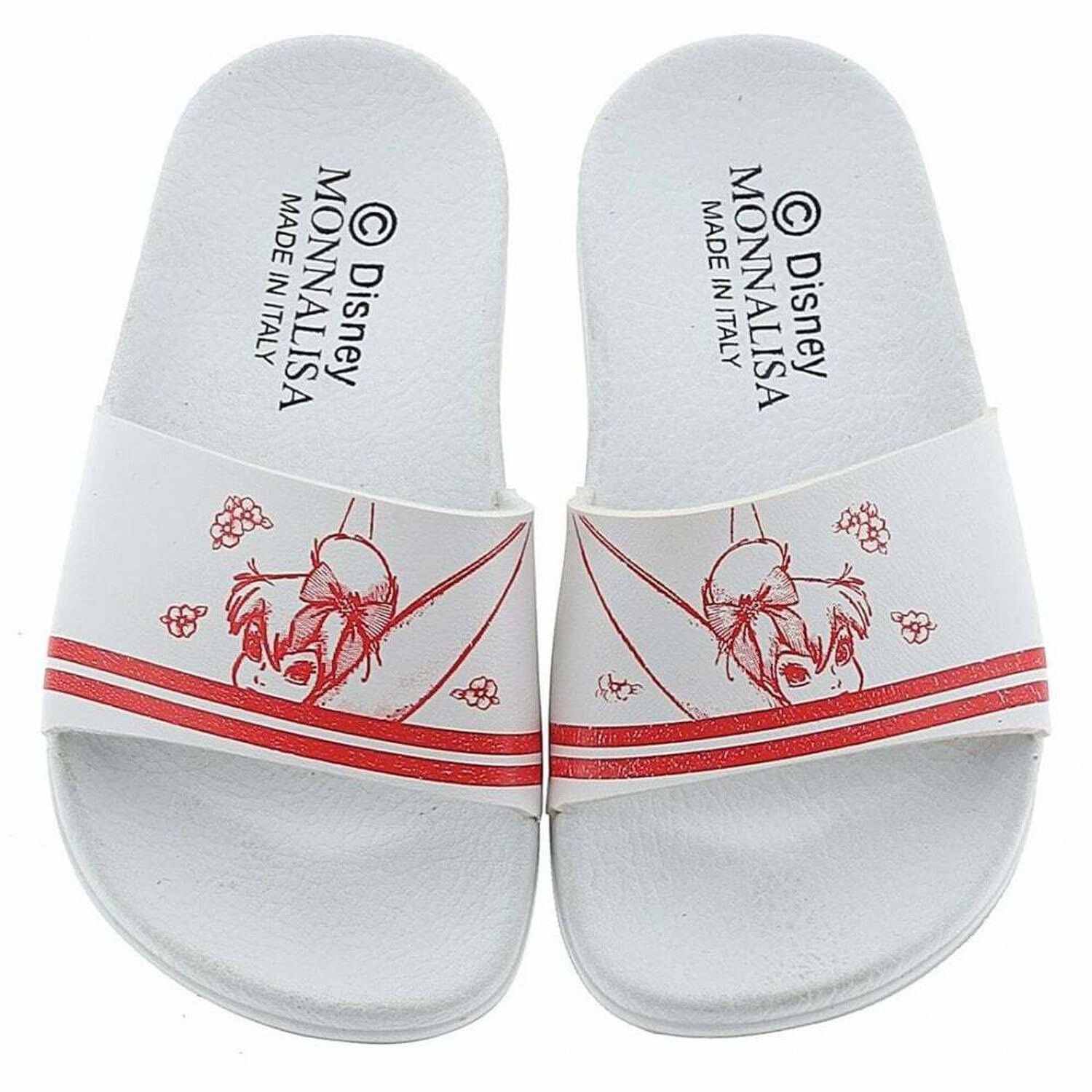 Girls White & Red Disney Sliders, 1, hi-res