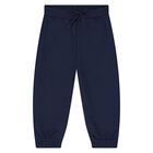 Younger Boys Grey, Yellow & Navy Blue Tracksuit Set ( 3 Piece ), 1, hi-res