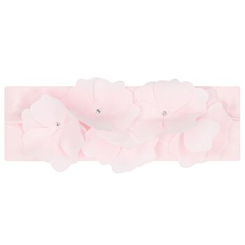 Baby Girls Pink Flower Headband