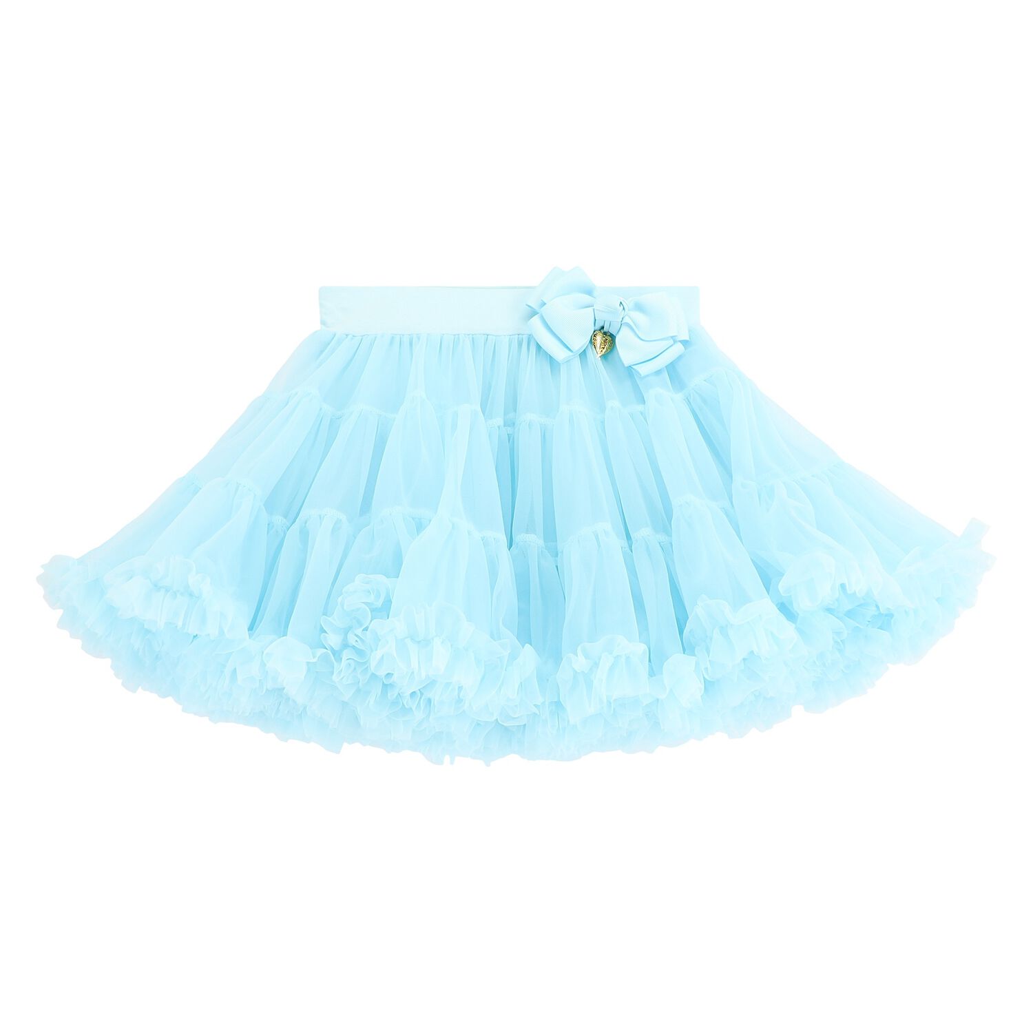 Girls Aqua Tutu Skirt, 9, hi-res image number null