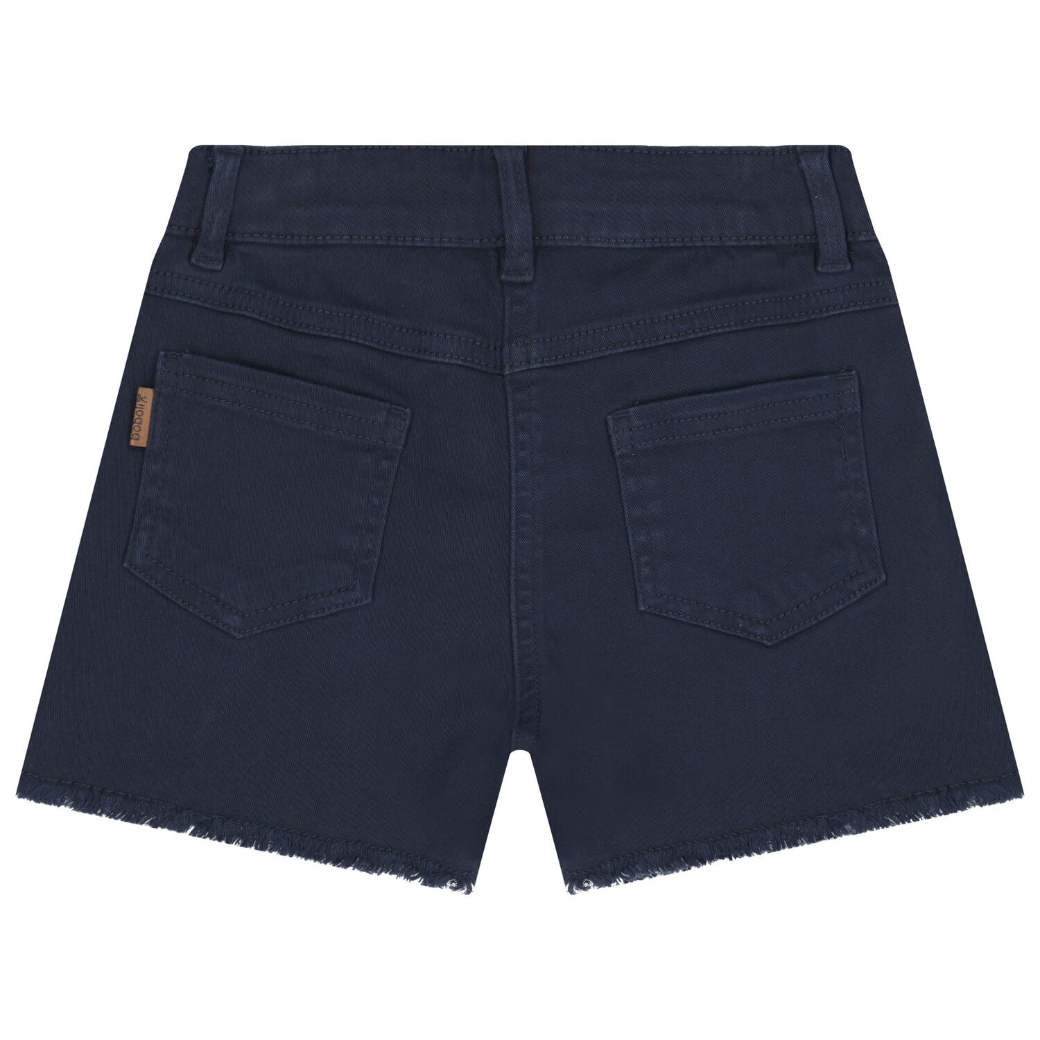 Girls Navy Blue Shorts, 2, hi-res