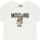 Ivory Teddy Bear Logo T-Shirt, 1, hi-res