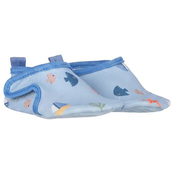 Baby Boys Blue Booties