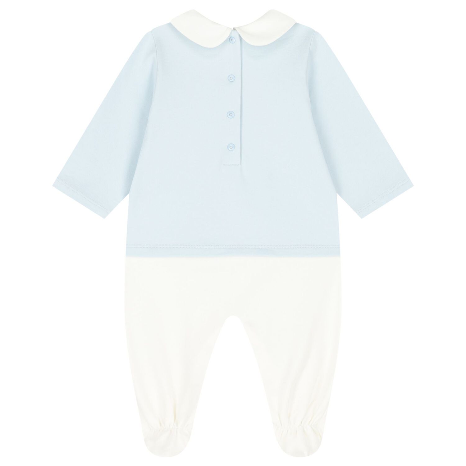 Baby Boys Blue & White Babygrow Gift Set, 1, hi-res