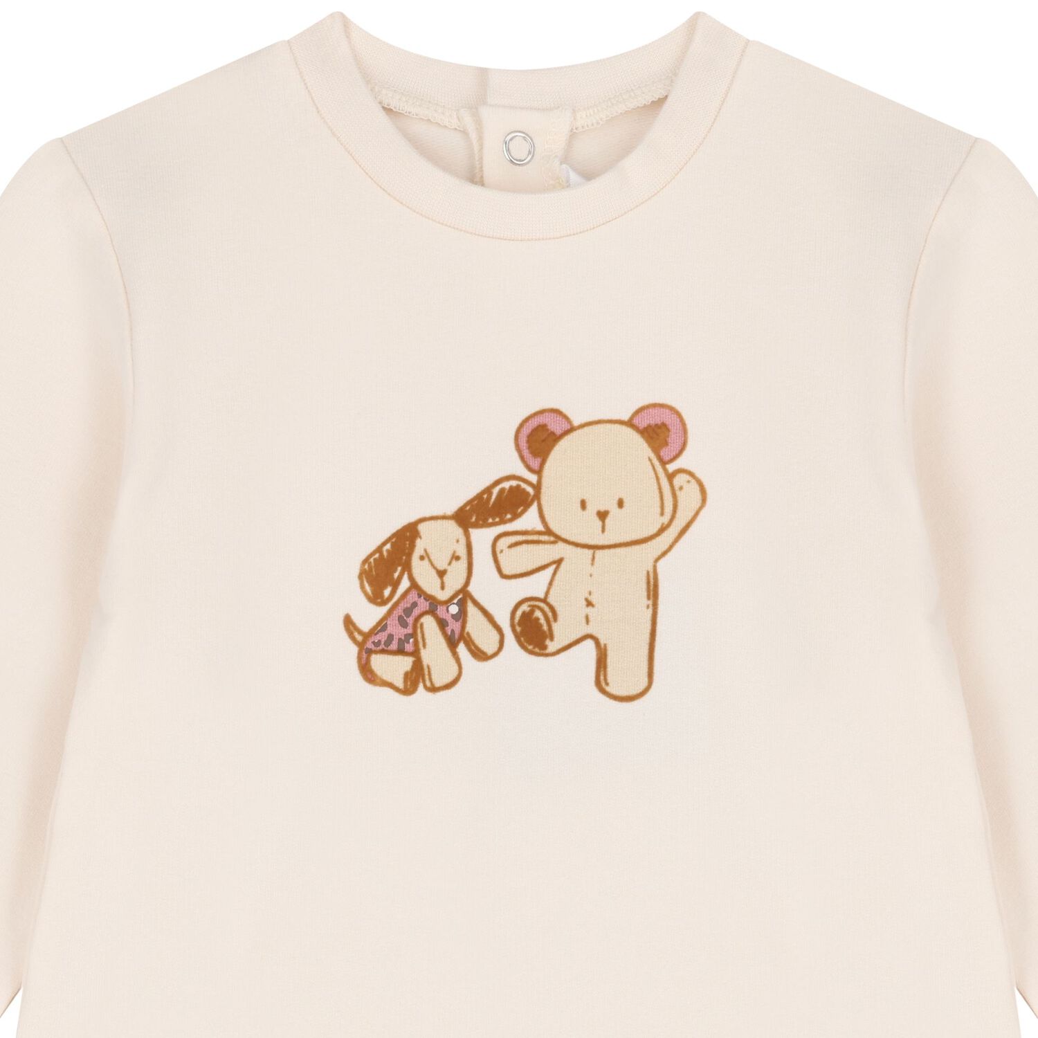 طقم ليجنز وردي وعاجي للبنات (عبوة من قطعتين), 1, hi-res