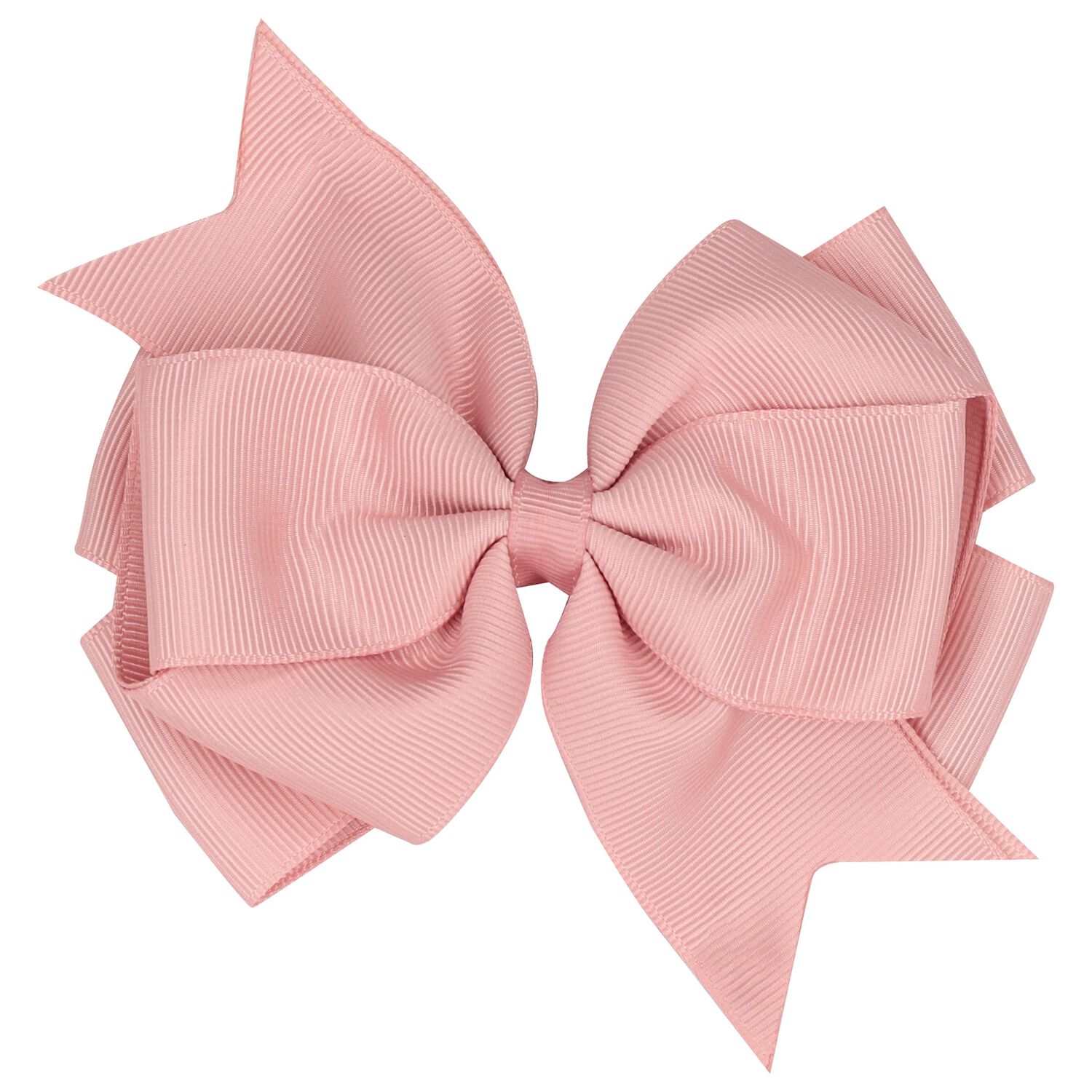 Girls Pink Bow Hairclip, 3, hi-res
