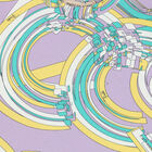 Girls Purple, Yellow, Green & White T-Shirt, 1, hi-res