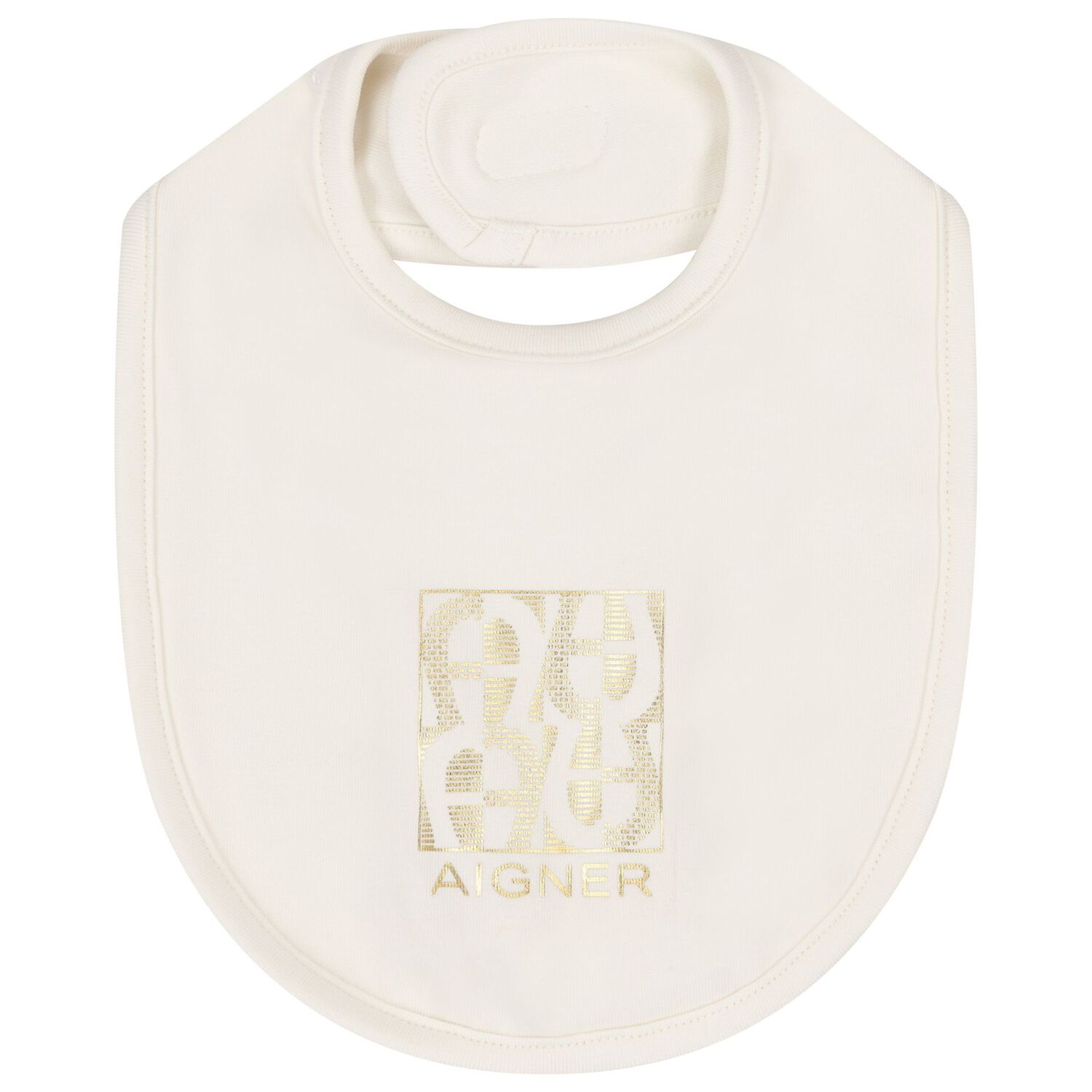 Ivory & Gold Babygrow, Hat & Bib Gift Set, 1, hi-res