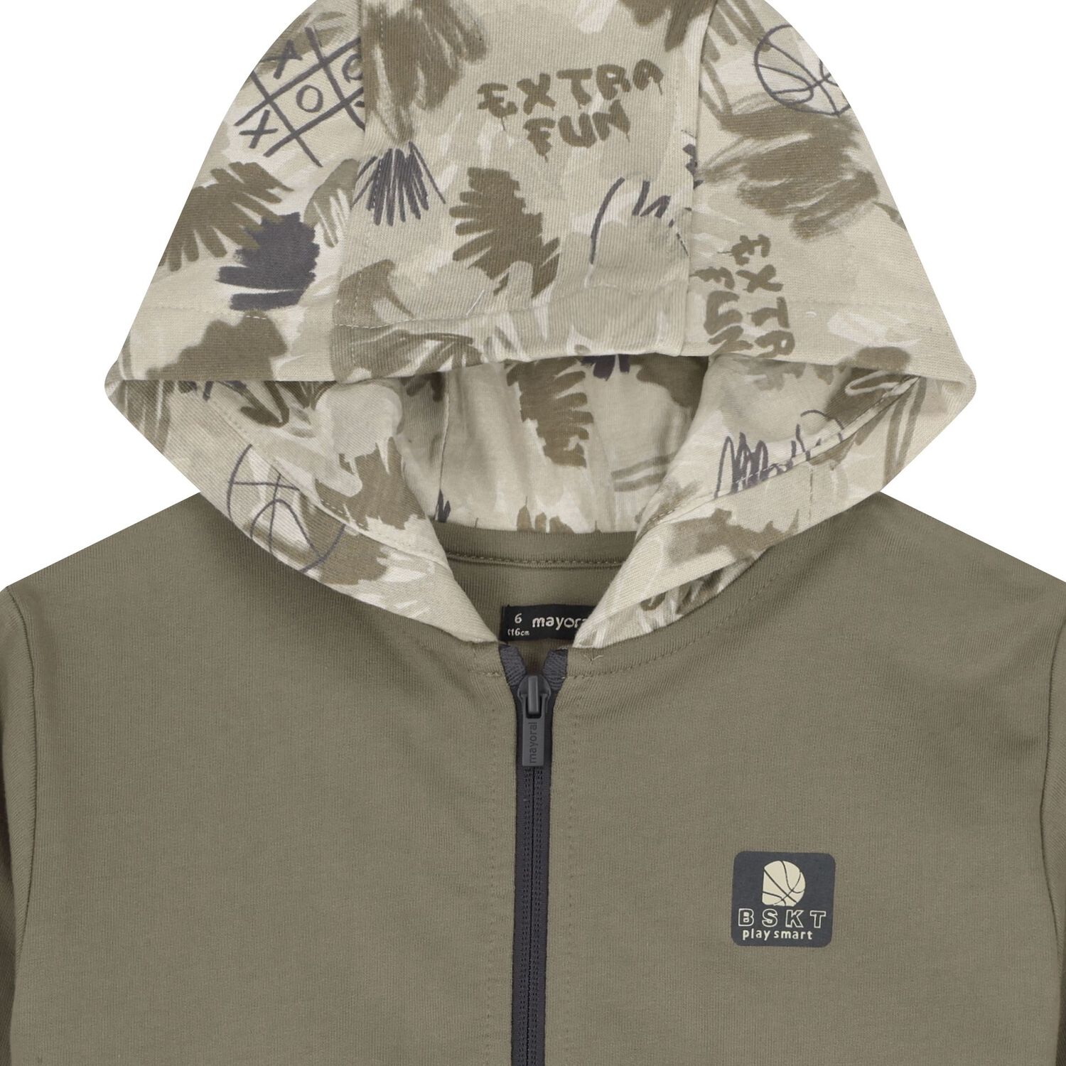 طقم بدله رياضيه للاولاد باللون الاخضر والرمادى ( 3 قطع ) , 2, hi-res