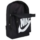 Black Logo Backpack, 1, hi-res