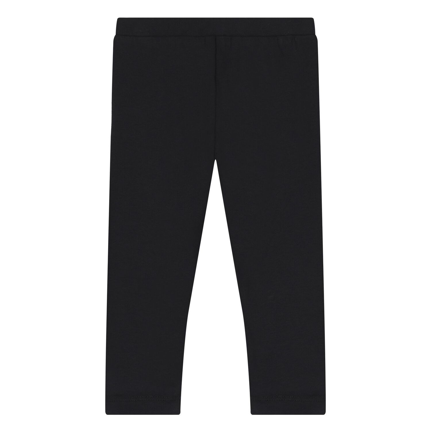 Younger Girls Black Logo Leggings, 2, hi-res