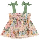 Girls Multi-Coloured Floral Top, 1, hi-res