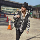 Girls White & Black Graffiti Logo Dress Set, 1, hi-res