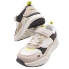 Boys Beige & Grey Trainers, 1, hi-res