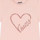 Girls Pink Logo T-Shirt, 1, hi-res