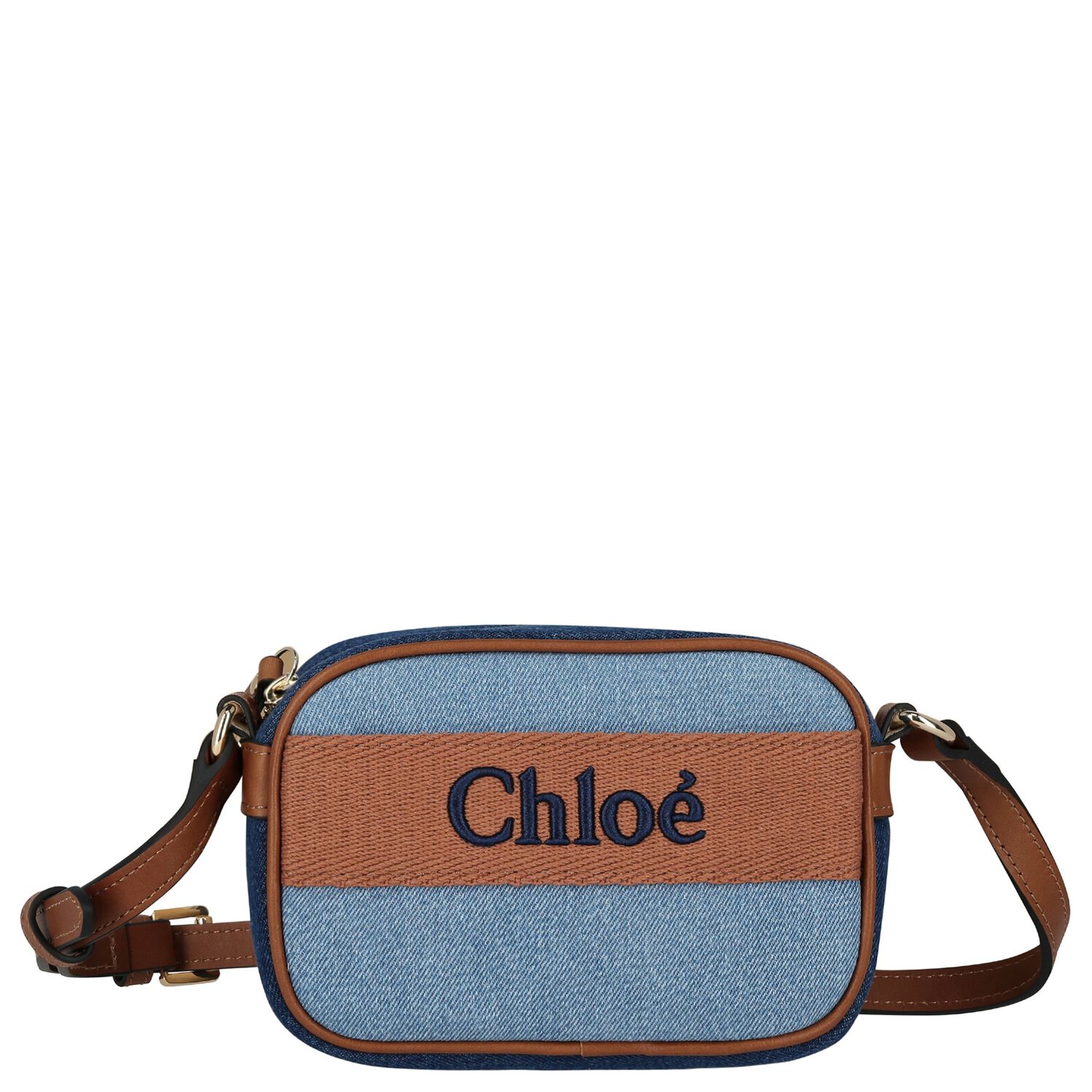 Girls Blue Logo Handbag, 1, hi-res image number null