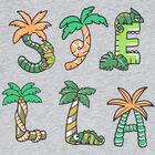 تيشيرت بالشعار باللون الرمادى للاولاد, 1, hi-res