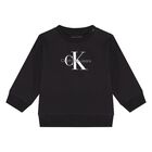 بدلة رياضية بالشعار باللون الأسود للأولاد  , 6, hi-res