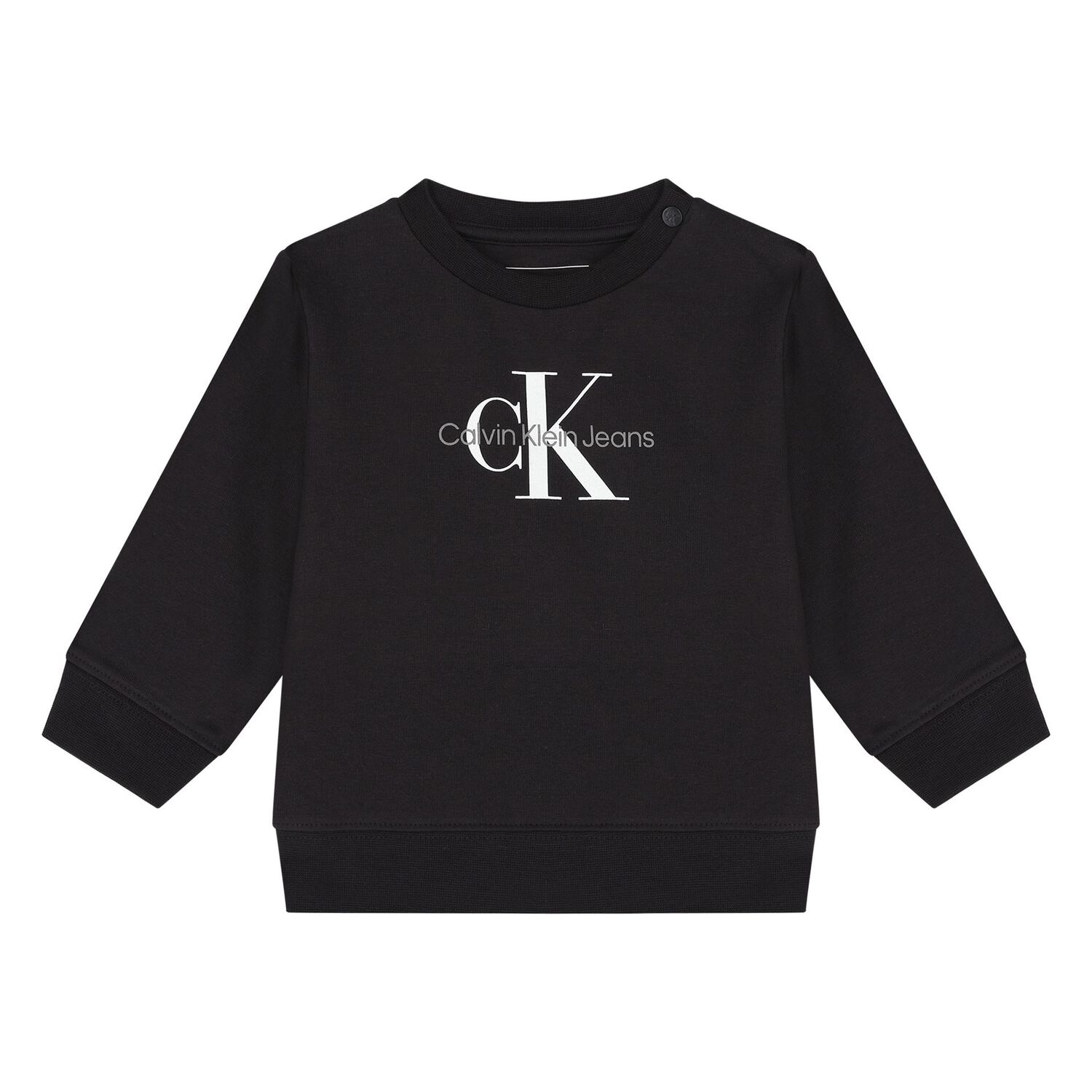 بدلة رياضية بالشعار باللون الأسود للأولاد  , 6, hi-res