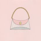 Younger Girls Pink Logo Bag Dress, 1, hi-res