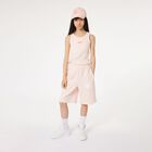 Girls Pink Logo Ribbed Top, 1, hi-res