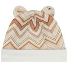 Beige & Brown Zig Zag Babygrow Set, 1, hi-res