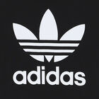 Boys Black Trefoil Logo T-Shirt, 1, hi-res