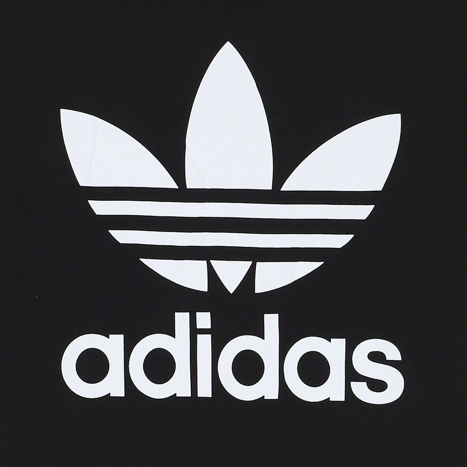 Boys Black Trefoil Logo T-Shirt, 1, hi-res image number null