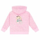 سويت شيرت هودي باللون الزهرى للبنات, 1, hi-res