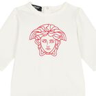 طقم بنات هدايا أفرول باللون الأبيض و الأحمر, 1, hi-res