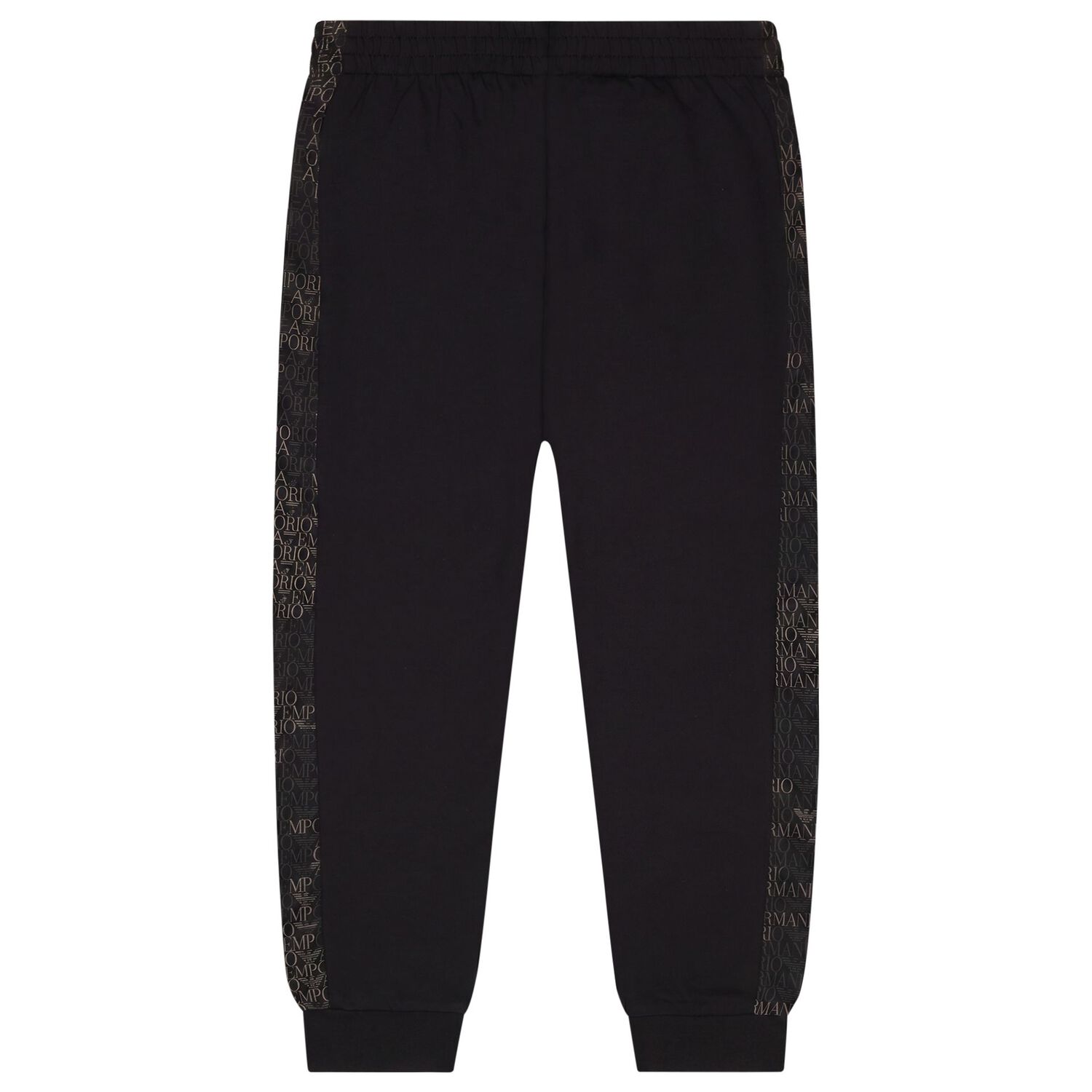 Boys Black Logo Joggers, 2, hi-res