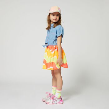 Girls Pink Embellished Ice Cream Cap
